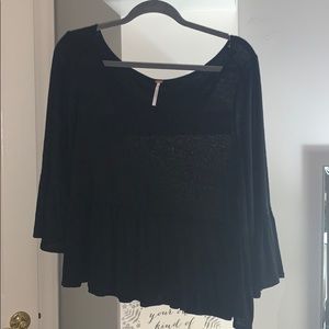 Free People Flowy Blouse